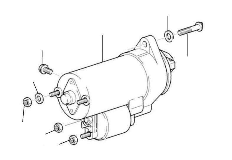50260 Starter Motor Bentley Arnage Green Label - Bentley Arnage Green Label