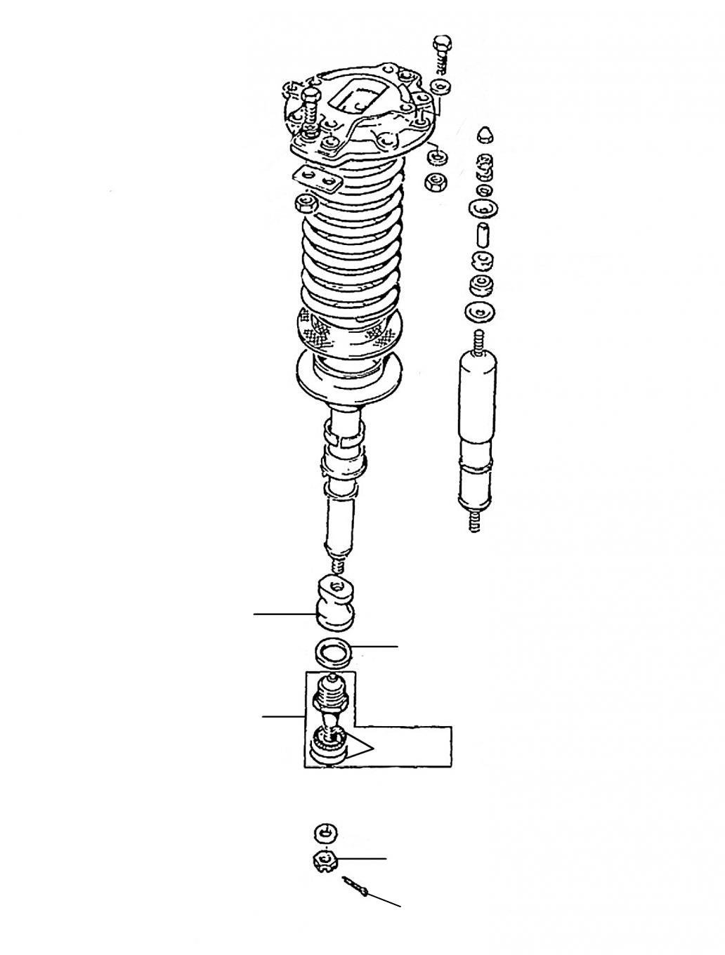 31202 Shock absorber front - Damper Ball Joint