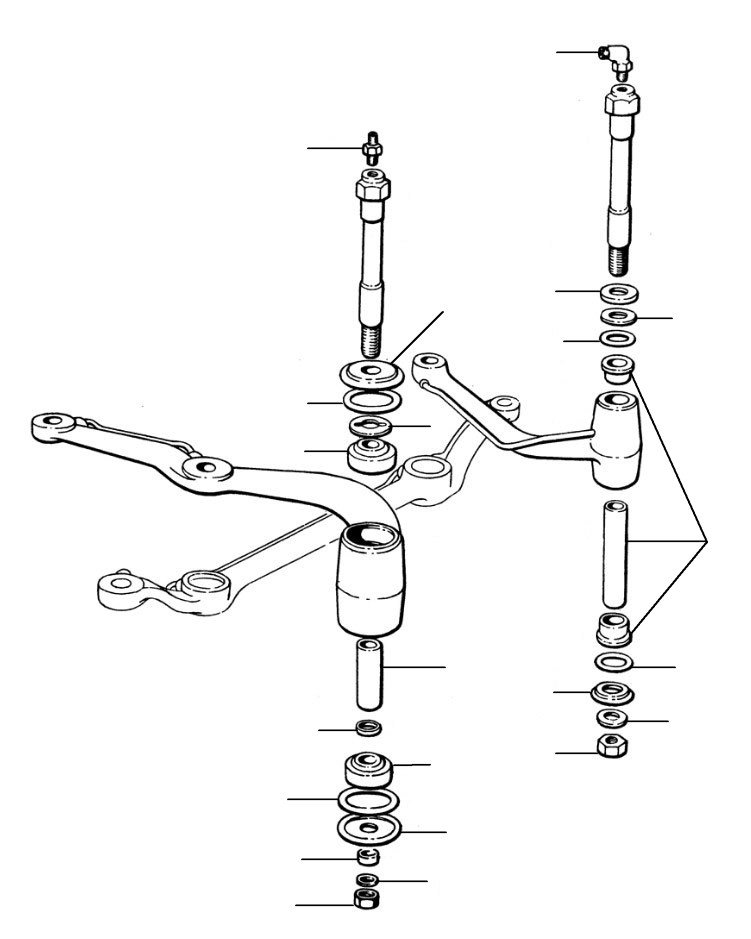 Centre lever en idler lever oil - Centre Lever & Idler Lever
