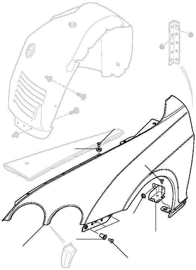 Wing panels - 2004 till 2010