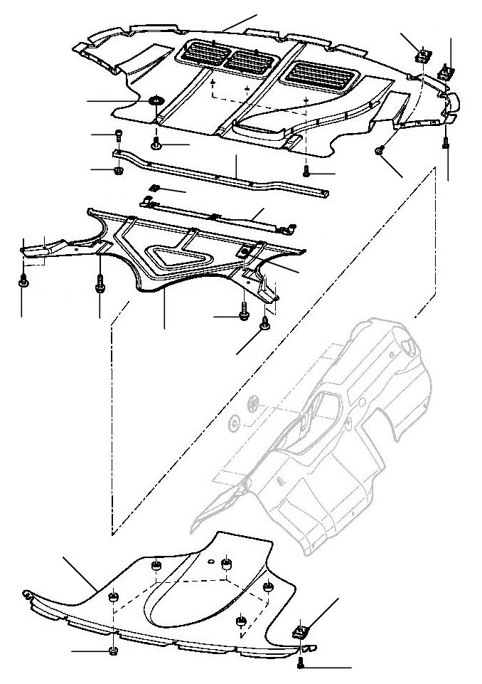 undertray GT 2003-2010 - 2003 till 2010