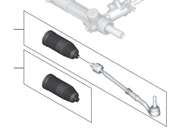 Tie rods phantom - Phantom