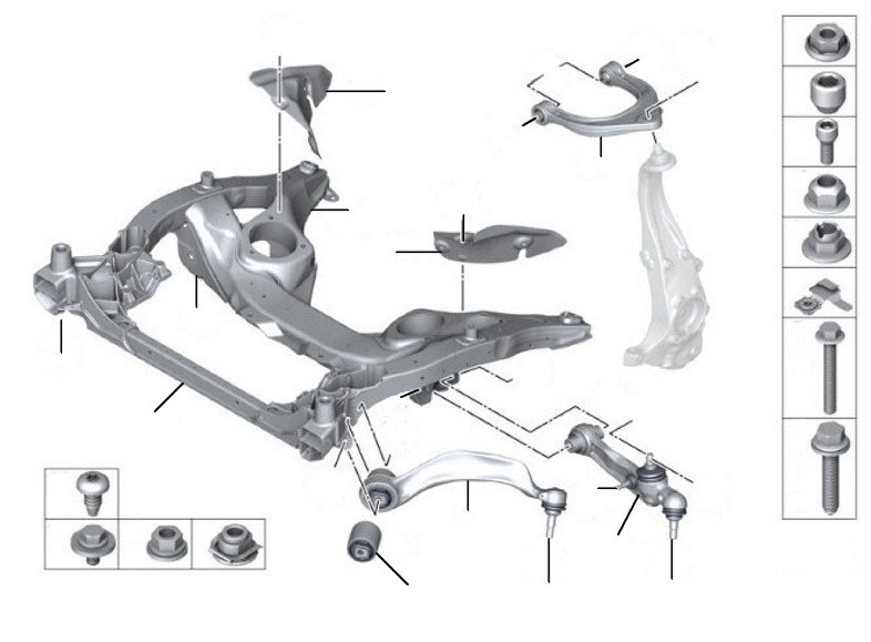 Front arms wraith dawn ghost - Wishbones & Arms