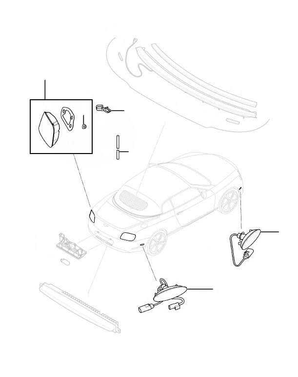 rear lights gtc 2011-2013 - 2012 till 2018