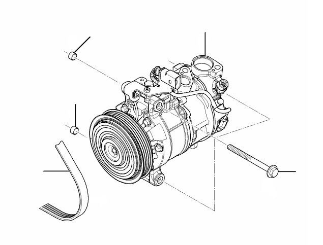 Airco compressor bentayga W12 petrol - W12 Petrol