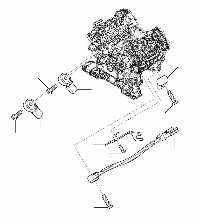 Knock sensor v8 gt - Knock Sensors