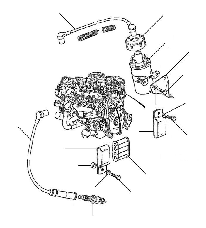 ignition coil continental & corniche other than 30506-40533 - VIN 35095-46782