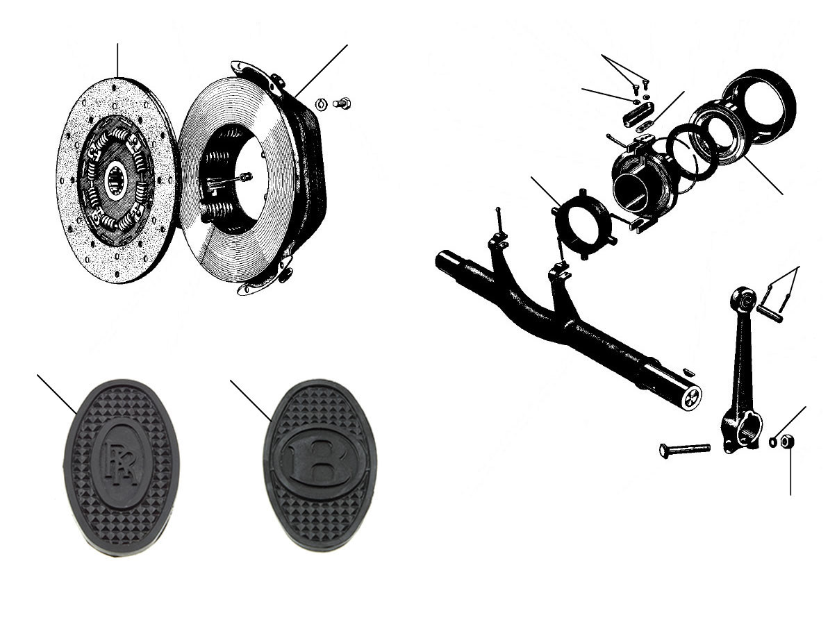 Clutch plate MKVI - Clutch
