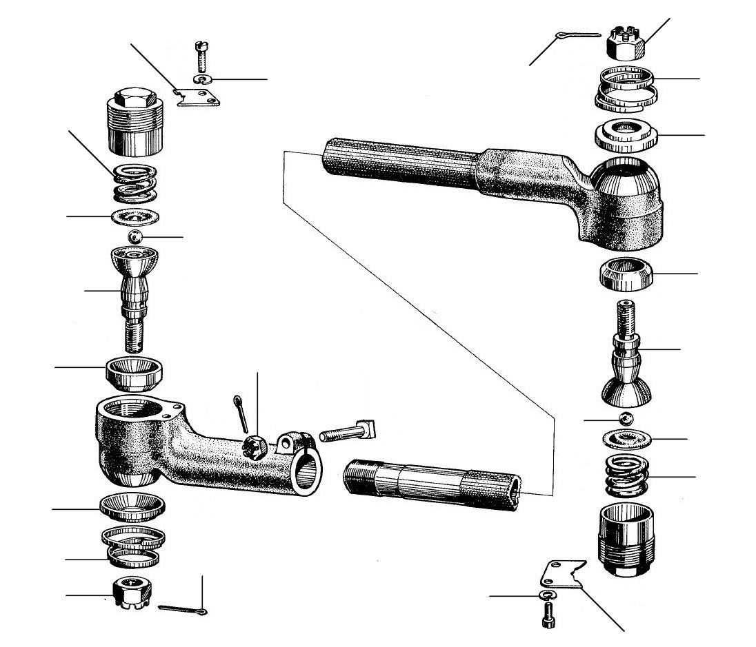 Cross tube MKVI - Cross Tube (Track Rod)