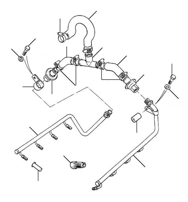 Air injection azure 50801 onwards - VIN 54007 onwards