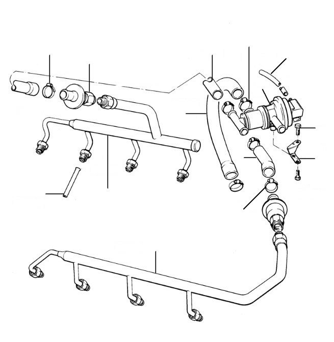 Air injection Corniche 05038-16968 - VIN 01517-16970