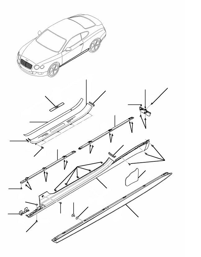 sills en fittings gt 2012-2016 - 2012 till 2017