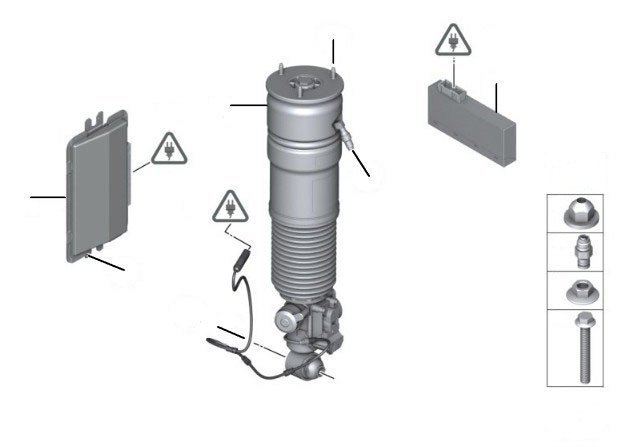 Air spring damper rear ghost - Air Spring Damper