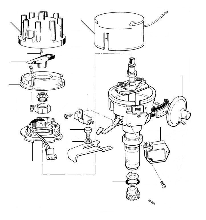 distributor non turbo 20014-27799 usa japan - VIN 20014-27799