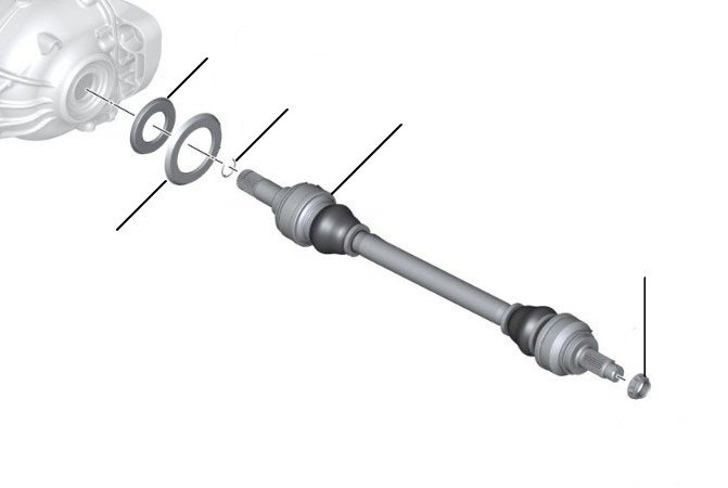 Rear drive shaft ghost - Driveshaft