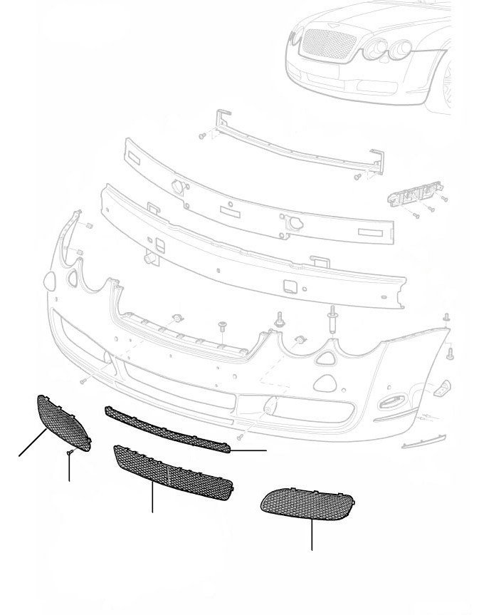 GT front bumper 2004-2007 - 2004 till 2007