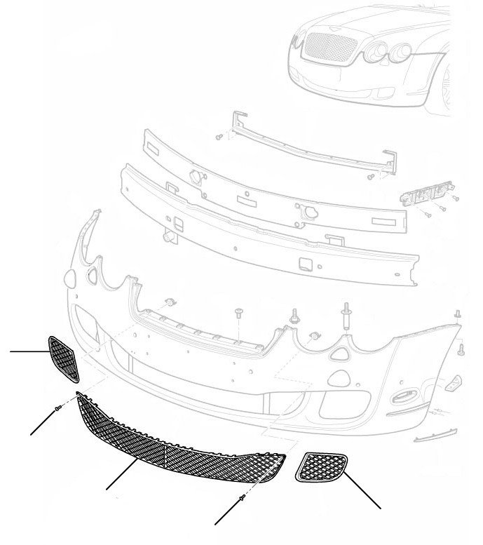 GT front bumper 2008 - 2008