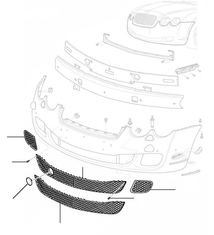 GT front bumper 2009-2011 - 2009 till 2011