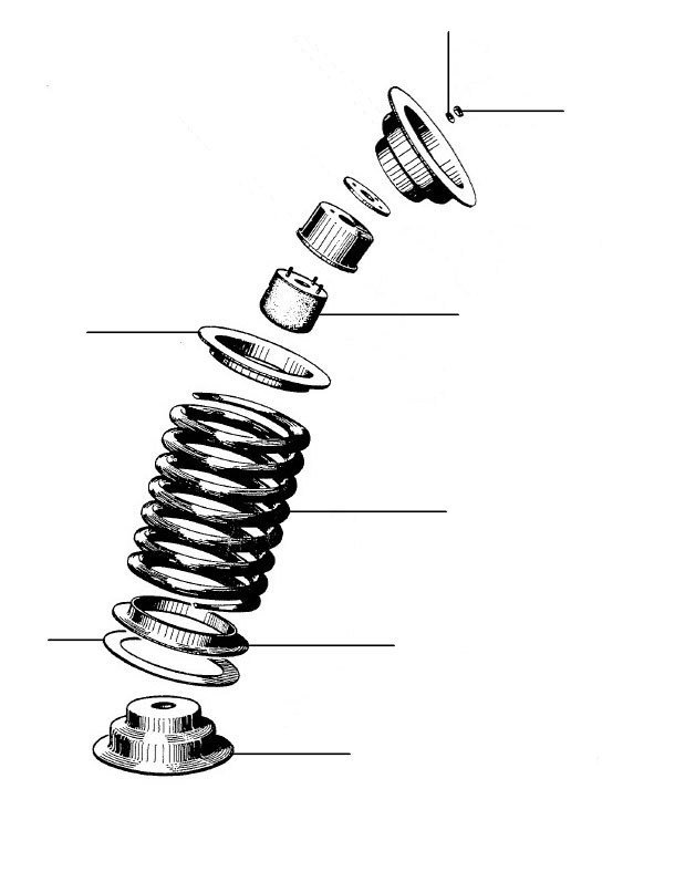 MKVI front road spring - Road Spring