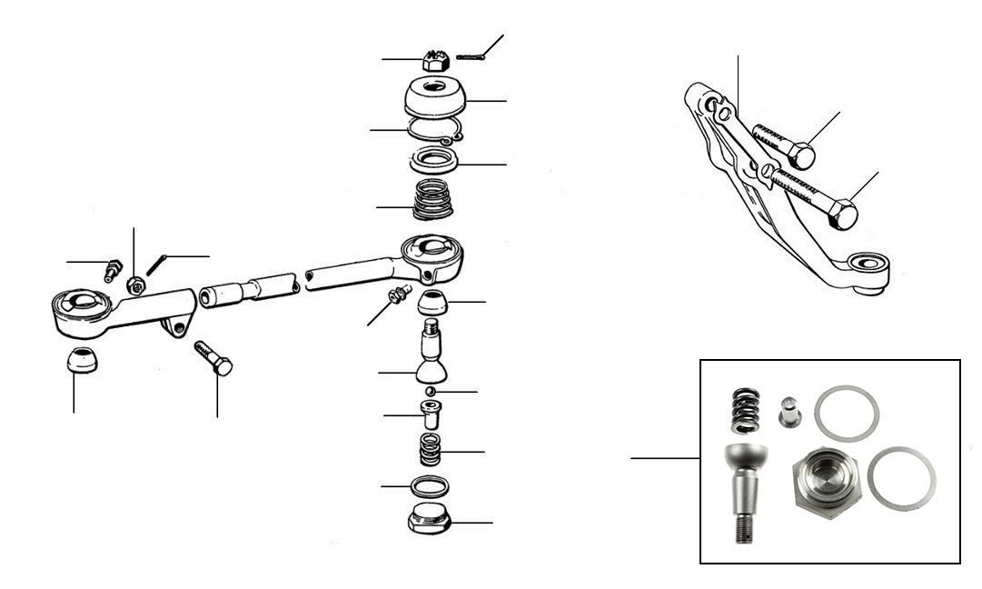 track rod cloud 2 - Track rod & Side lever