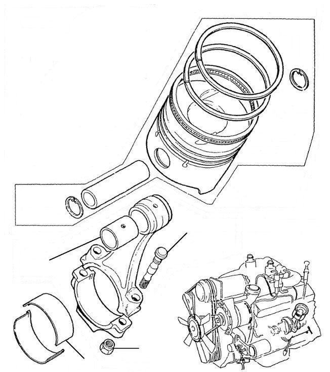 big end small bearings 1965 - Big End & Small End Bearings