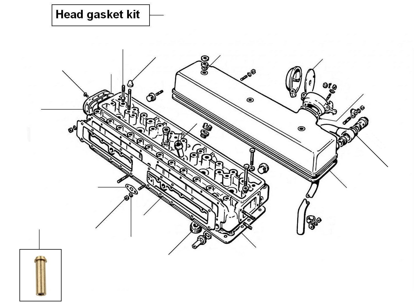 20710 Cylinderhead - Cylinder Head & Rocker Cover 