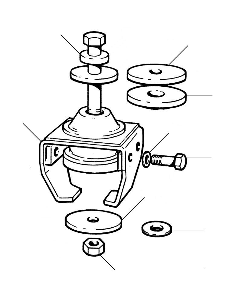 Body mount no 3 - Body Mount no 3