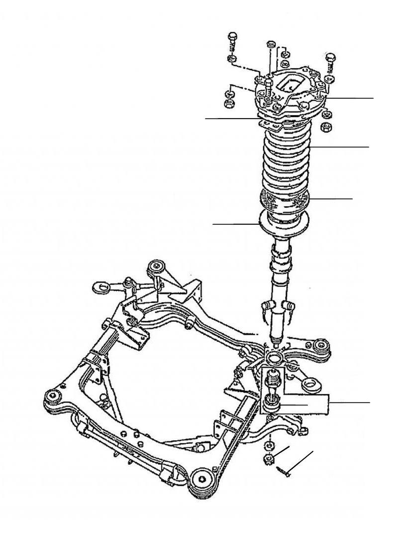Springs front suspension 1980 4 door cars 54099-55597 - VIN 54099 till 66498
