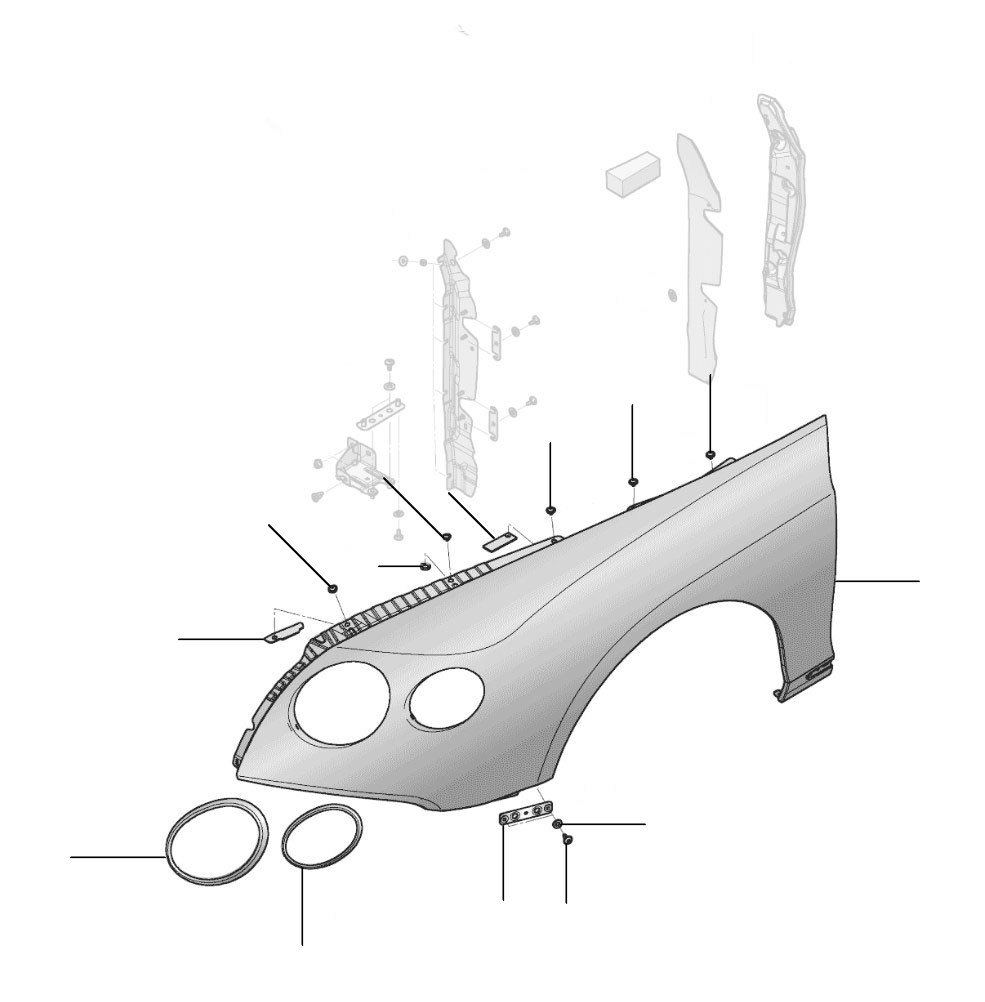 Wing panel gtc 2012-2015 - 2012 till 2015