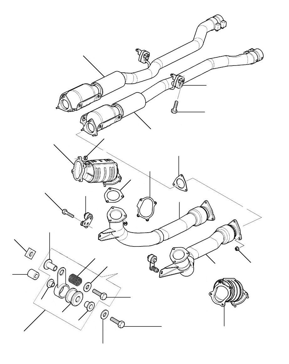 Exhaust GT 2004-2007 up till VIN 38547 - Till VIN 38547