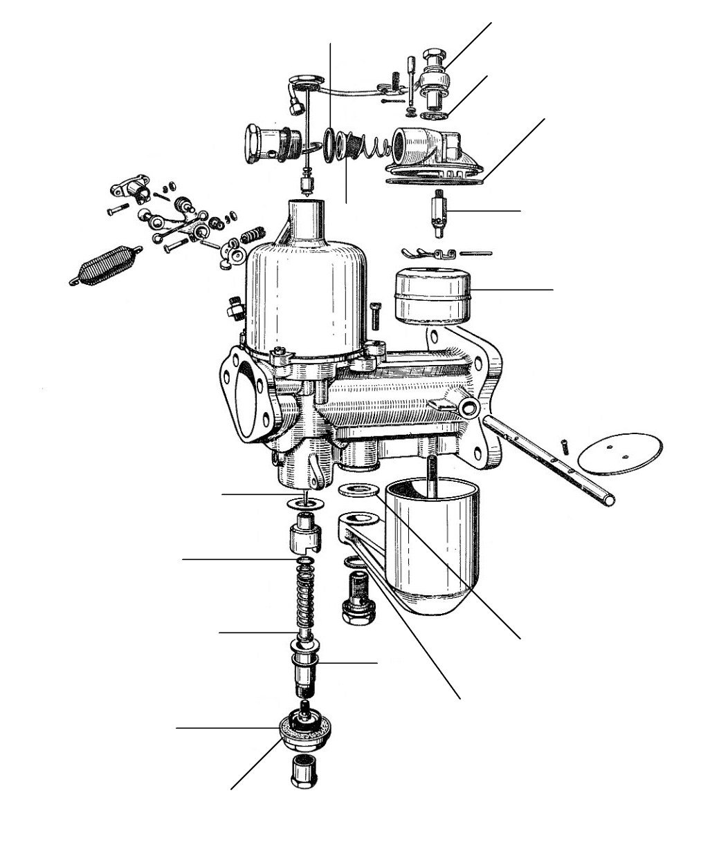 Float chamber 1945 SU Carb - Float Chamber