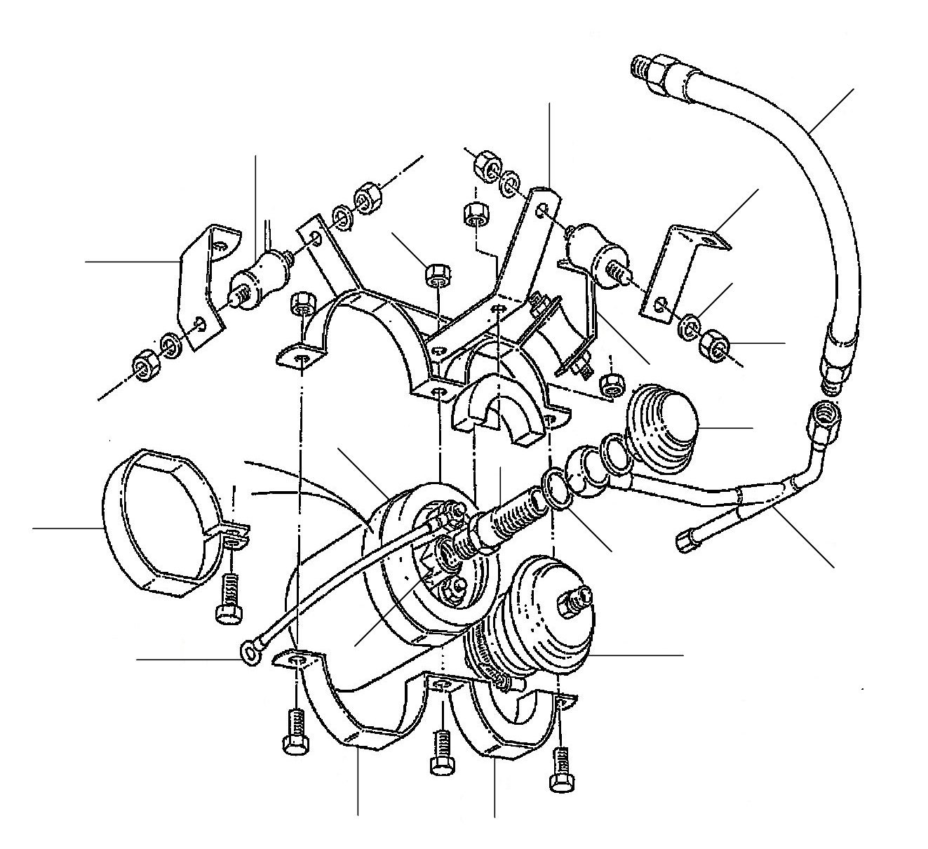 Fuel pump & accumulator spirit 31001-32144 - VIN 31001 till 32144