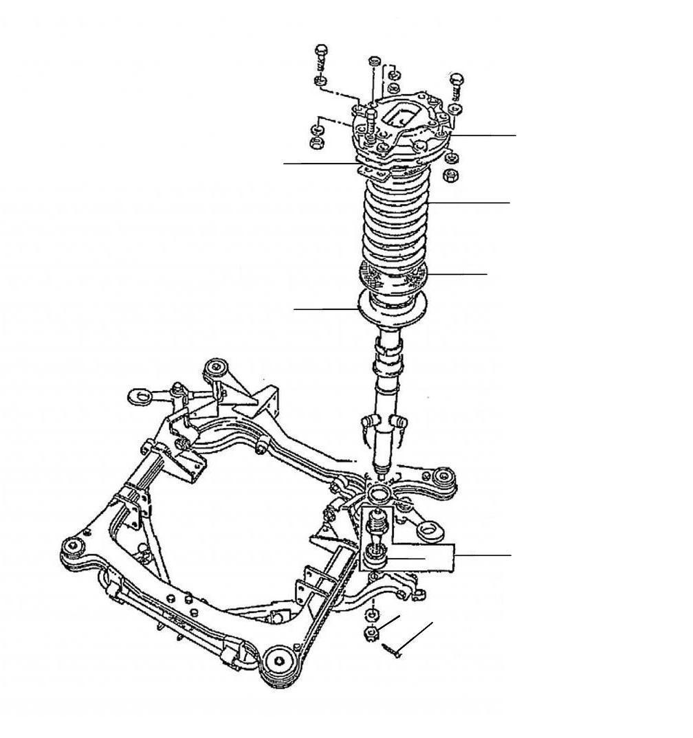 Springs front suspension 1980 4 door cars 31001-54096 - VIN 40001 till 50012