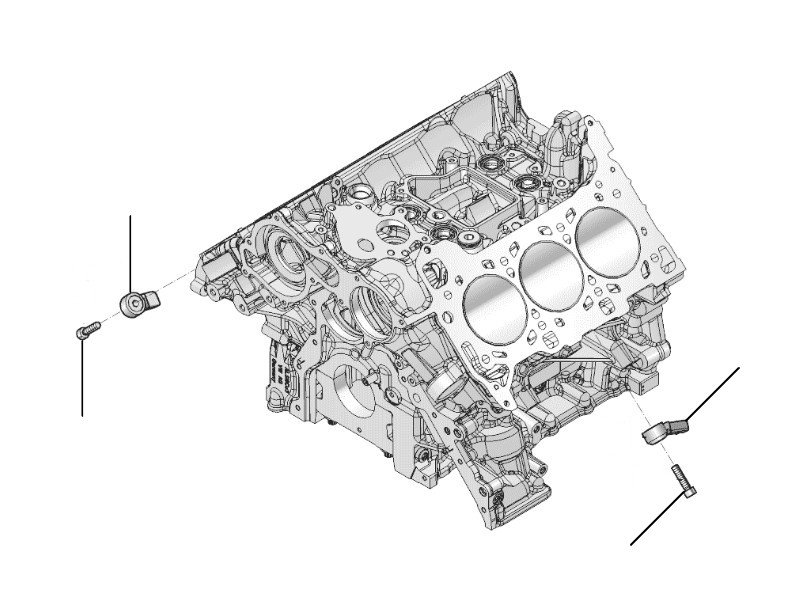 Knock sensor V6 bentayga - V6 Petrol