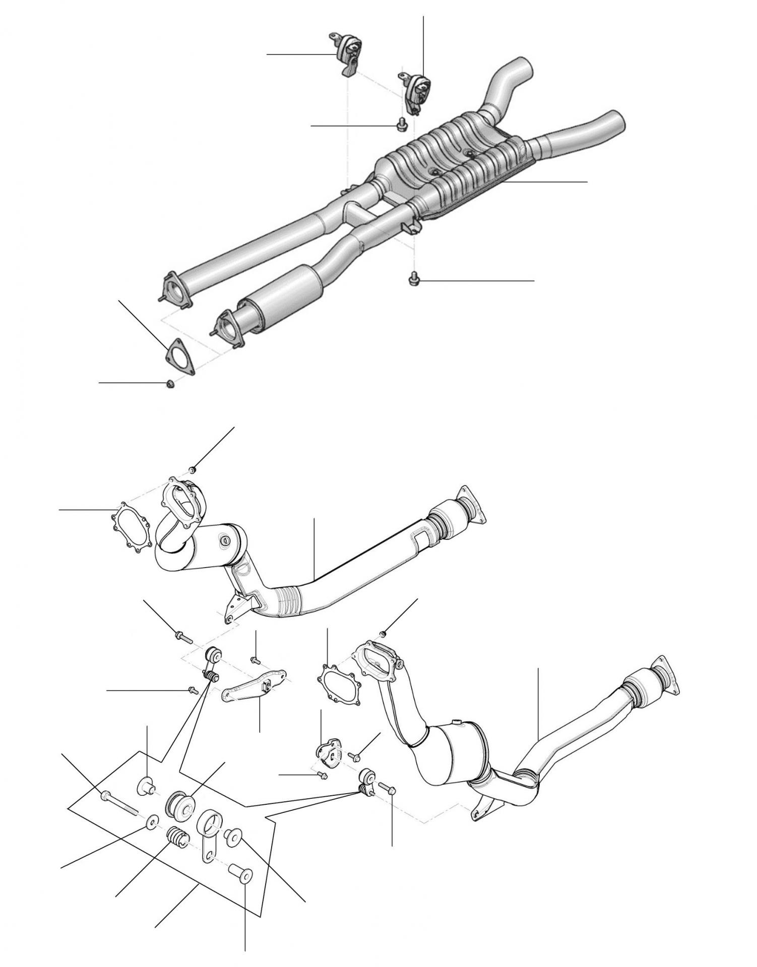 Exhaust gtc V8 2012-2018 - 2012 till 2018