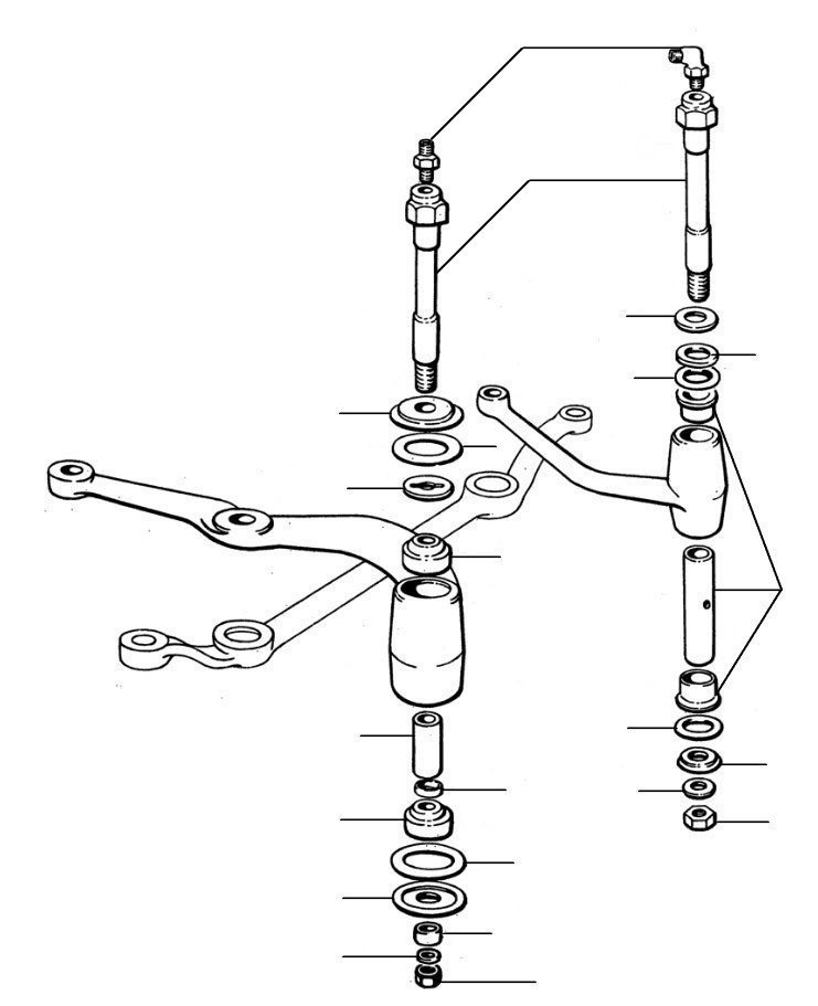 centre lever en idler lever grease - Centre Lever & Idler Lever