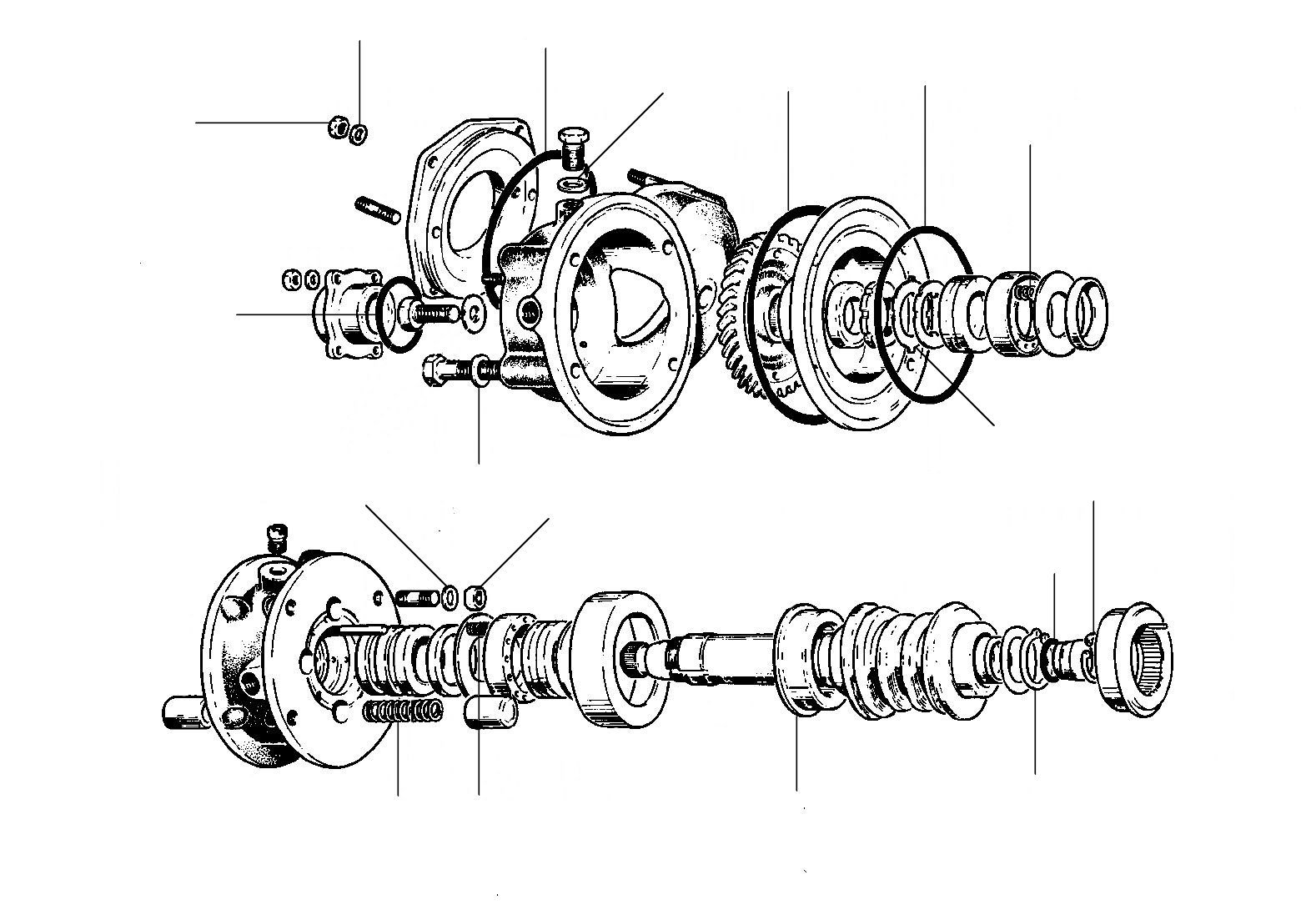 Transfer gear & valve series 2 en early series 3 - Transfer Gear & Valve (2 series & early 3 series)