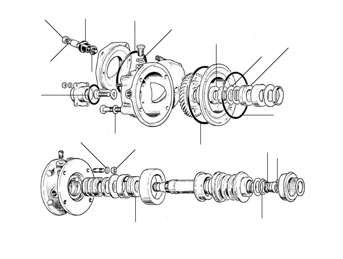 Transfer Gear & Valve (later 3 series) - Transfer Gear & Valve (late 3 series)