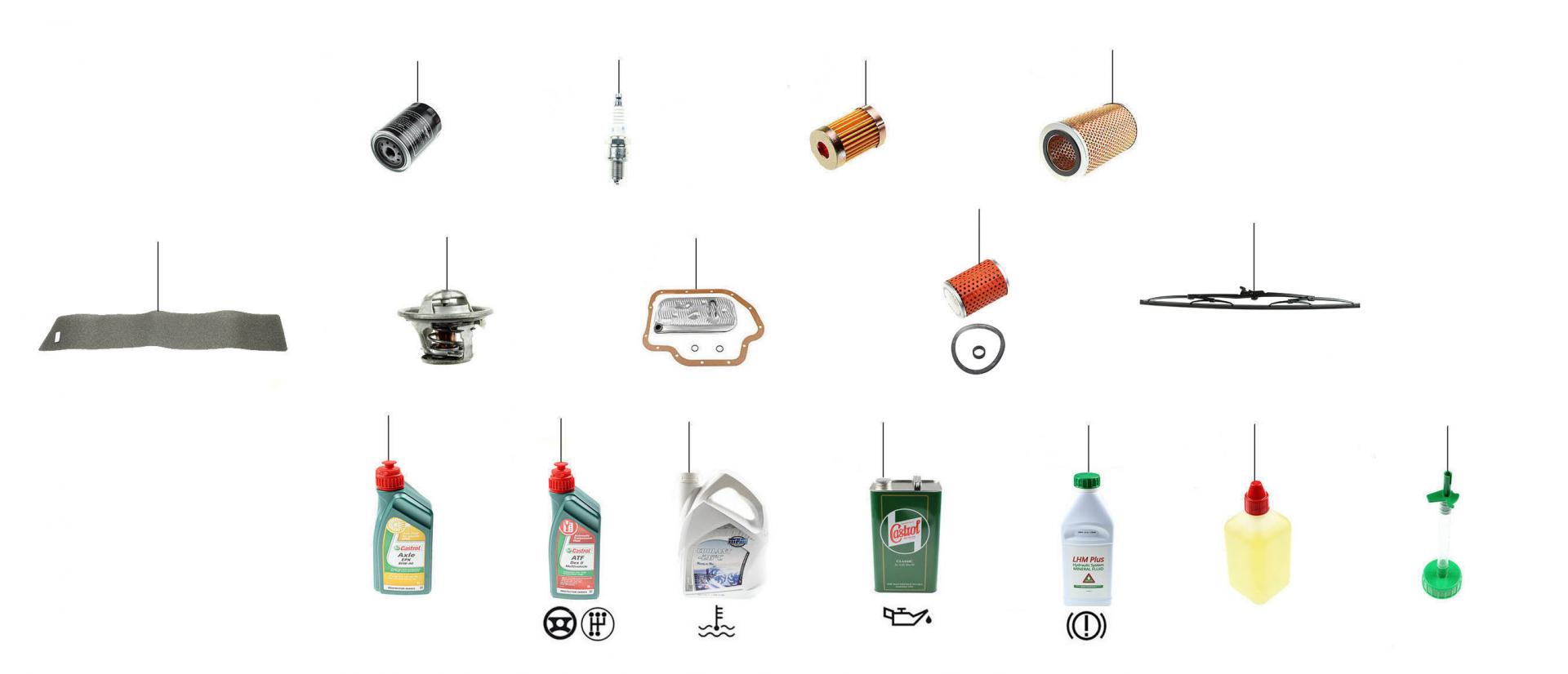 Maintenance & service parts 61451 - Other than USA