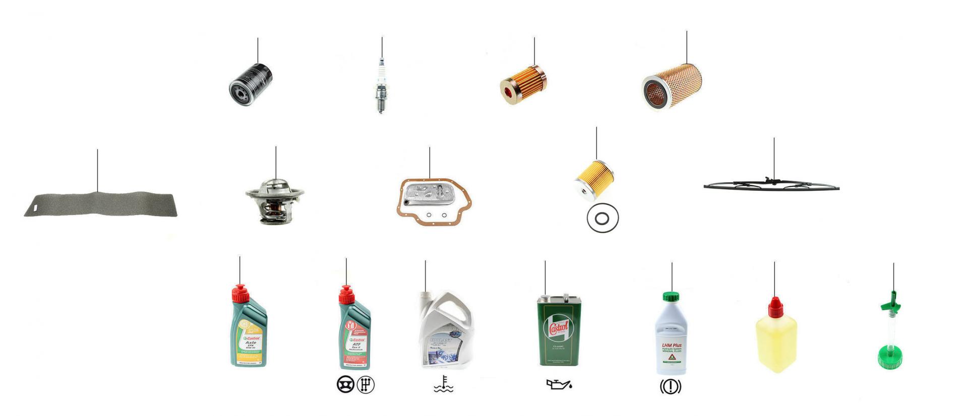Maintenance & service parts 61456 - Other than USA