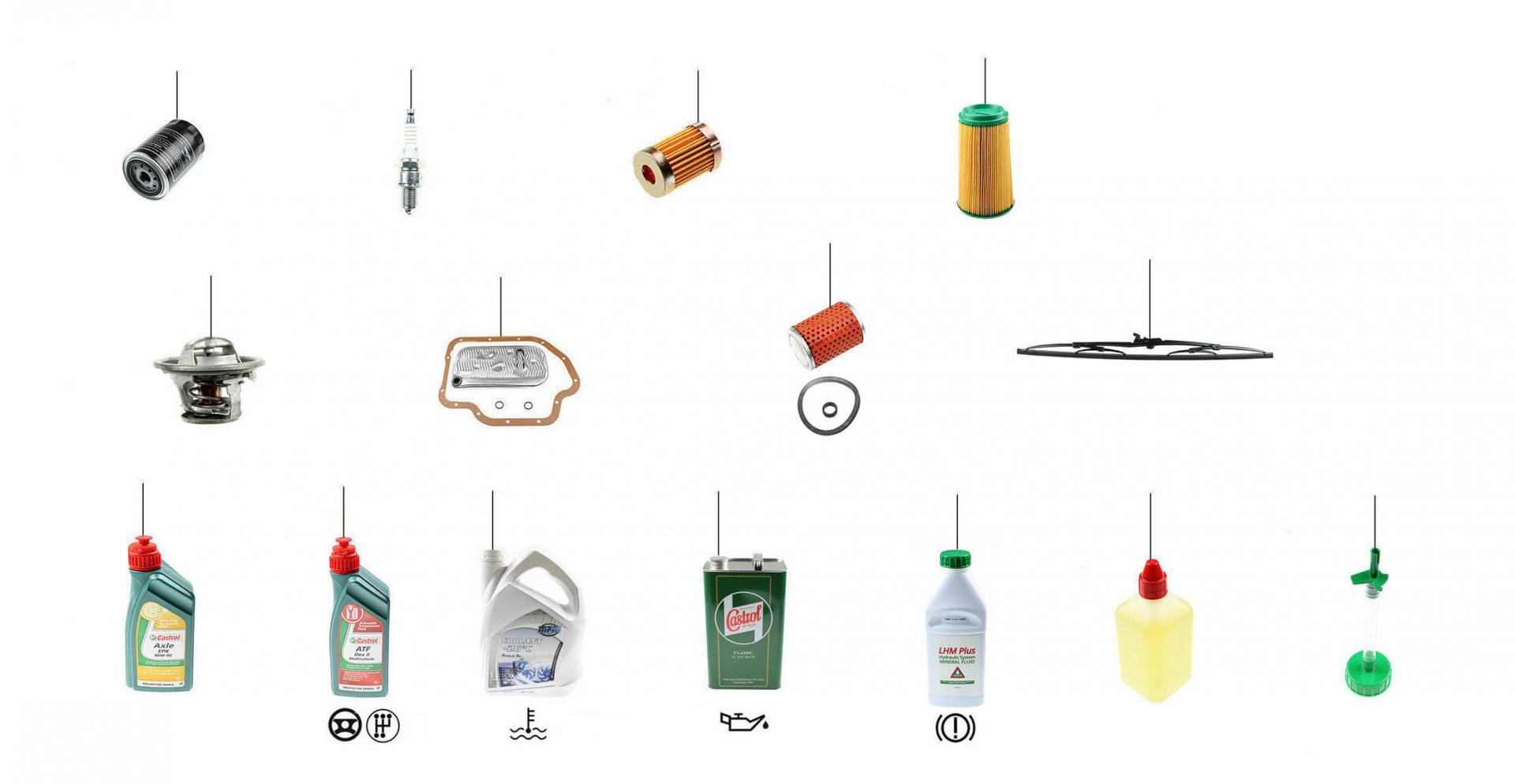 Maintenance & service parts 61457 - USA cars