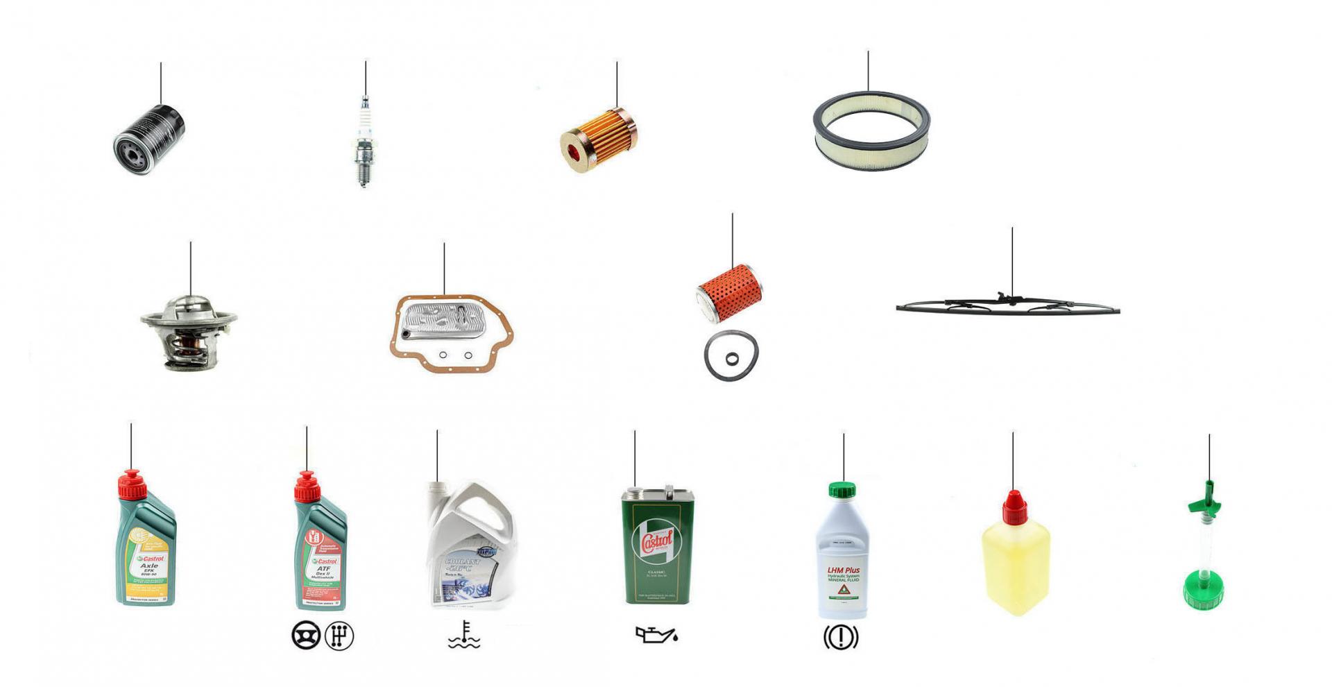 Maintenance & service parts 61458 - Other than USA