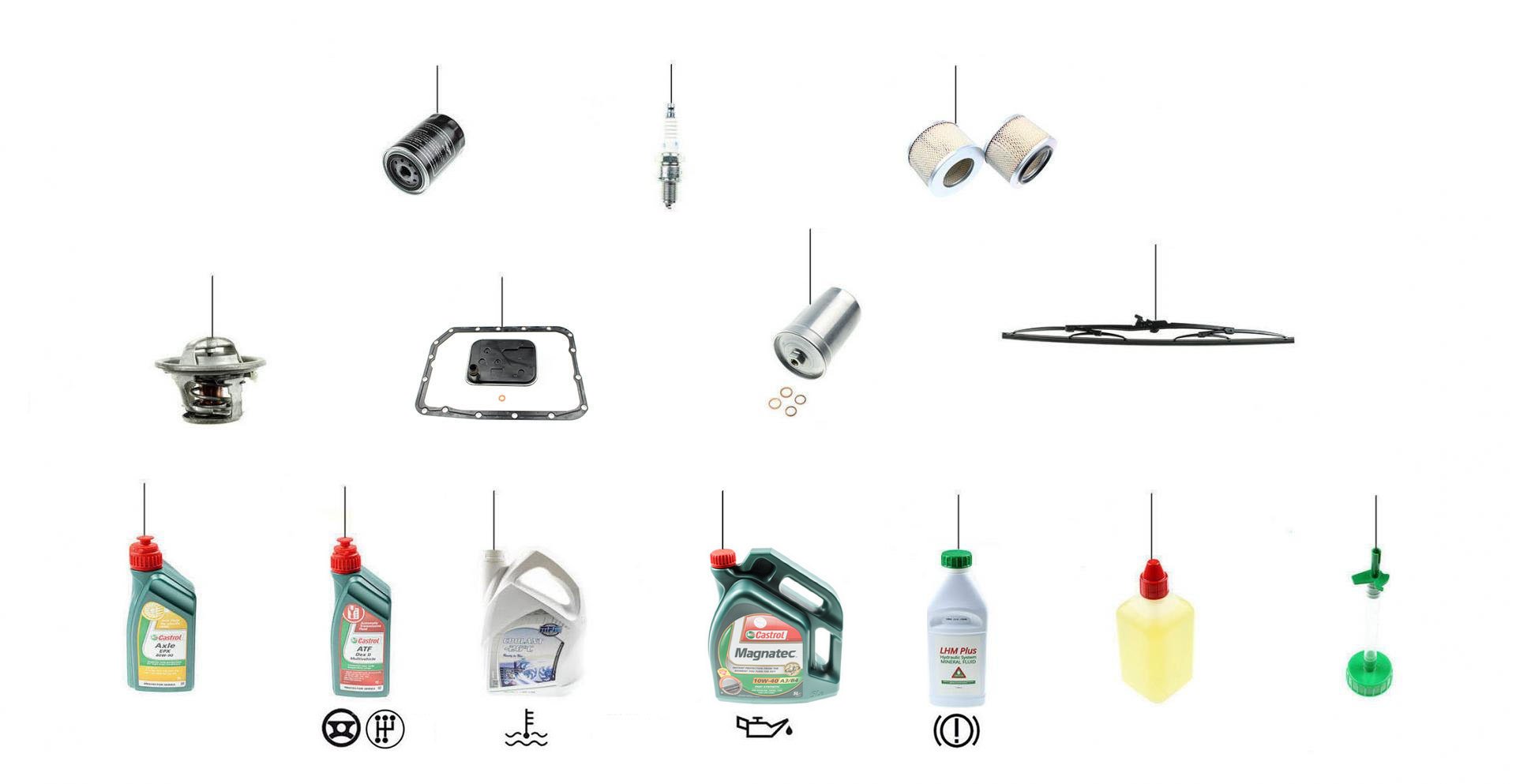 Maintenance & Service Parts 61462 - Azure