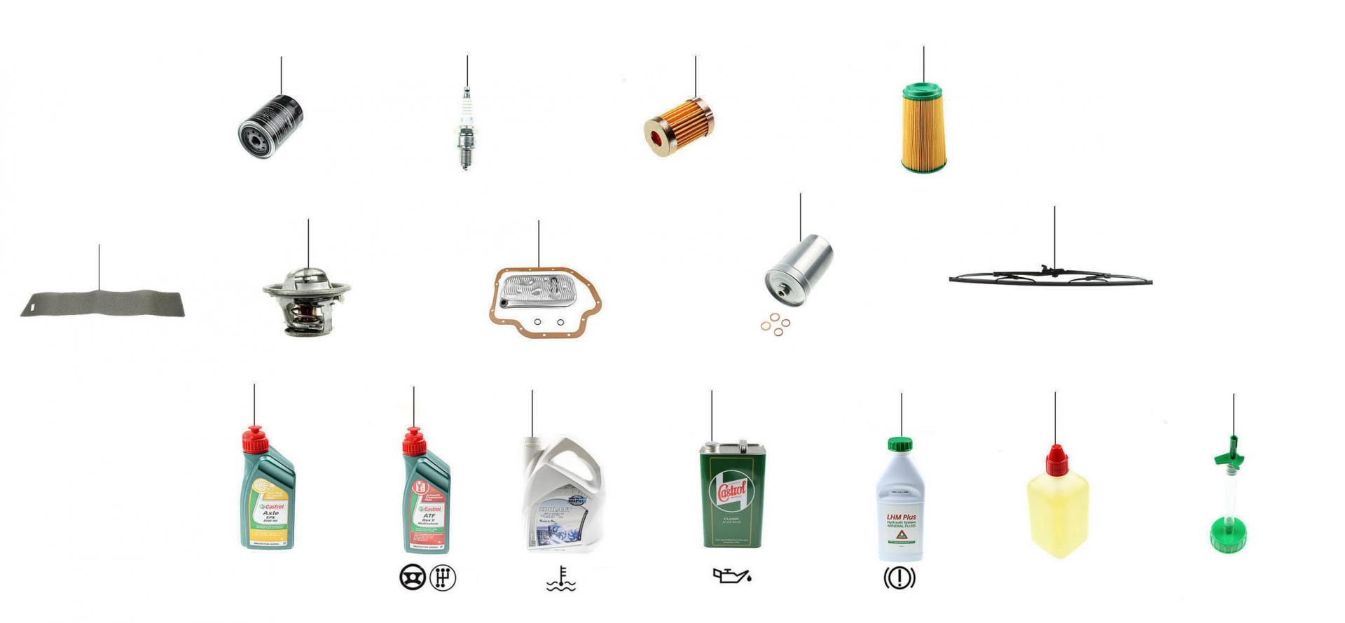 Maintenance & service parts 61465 - 1986