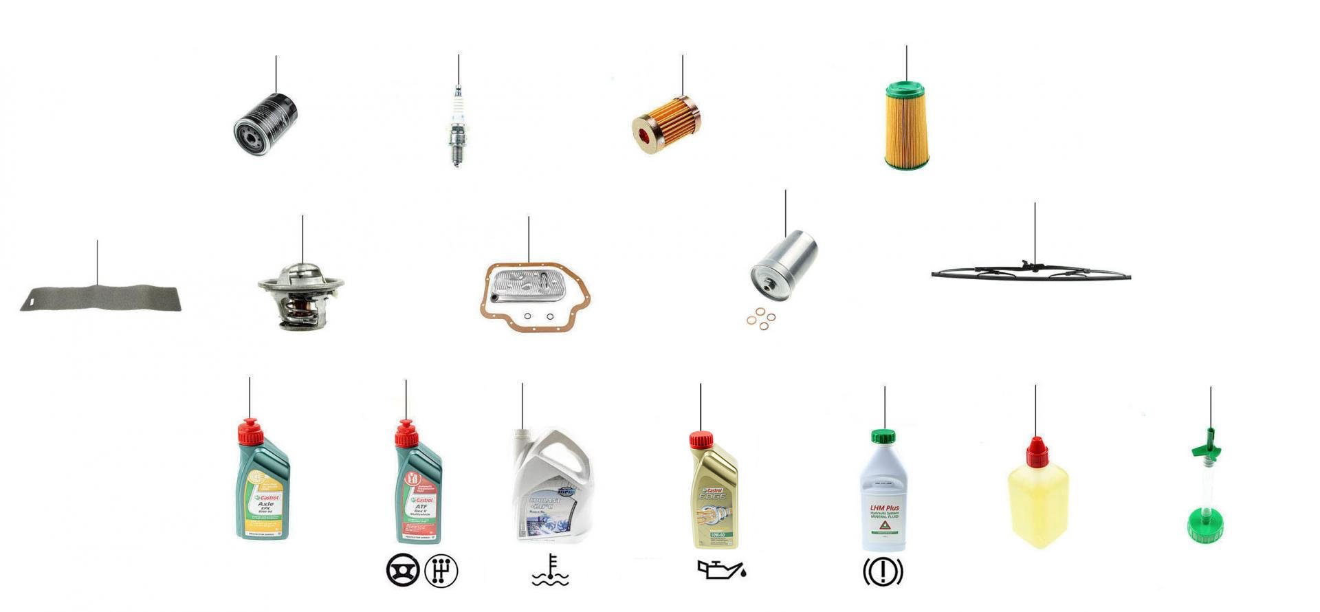 Maintenance & service parts 61466 - 1986