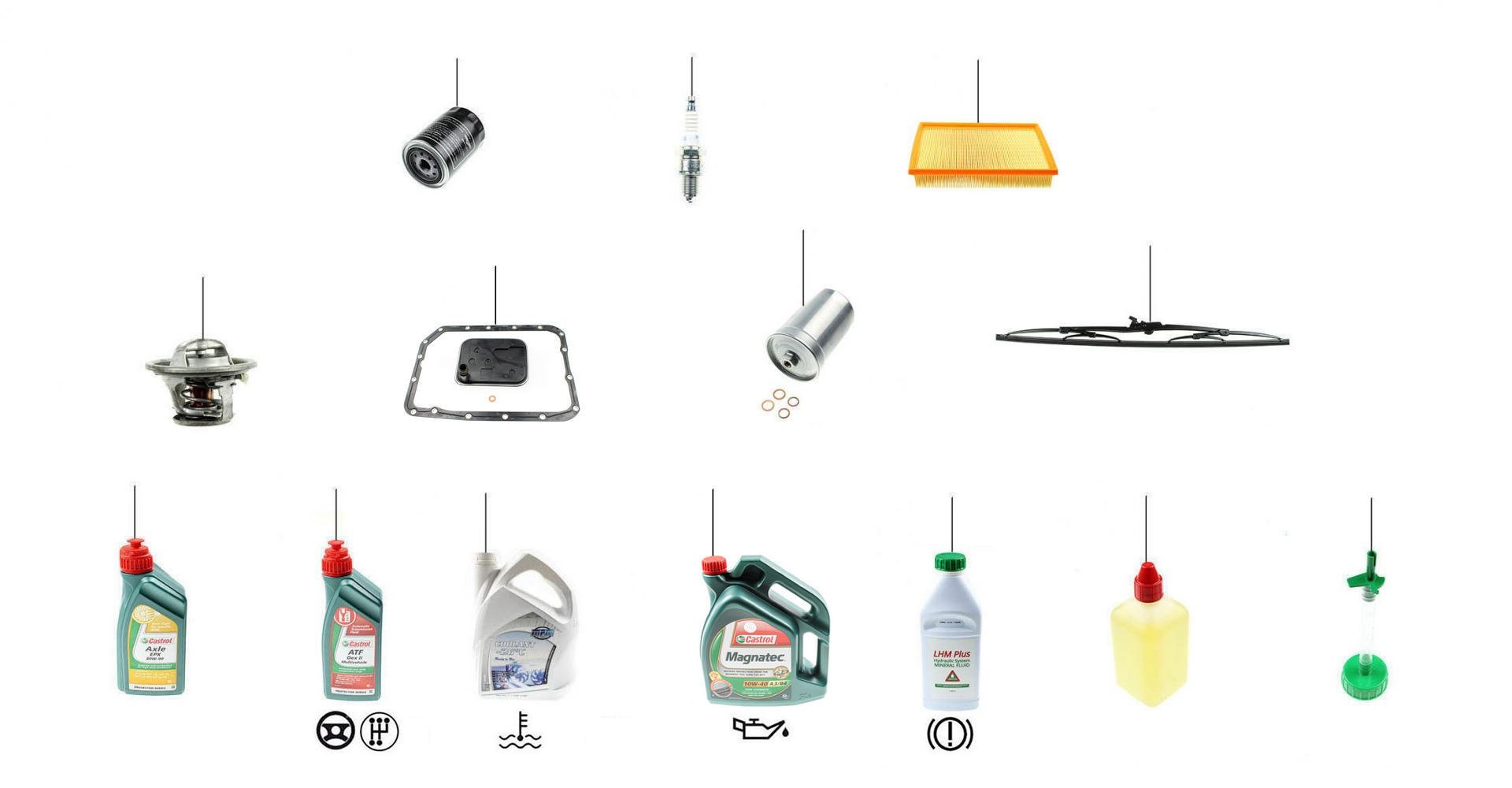 Maintenance & service parts 61470 - 1993