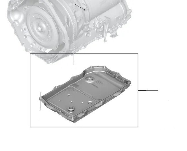 Oil sump phantom 08-2011 till 11-2016 - 08-2011 till 11-2016 (GA8HP70Z)