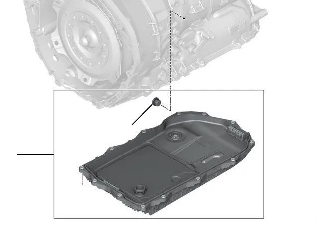 Gearbox carter phantom GA8HP95Z - 08-2016 till 11-2019 (GA8HP95Z)
