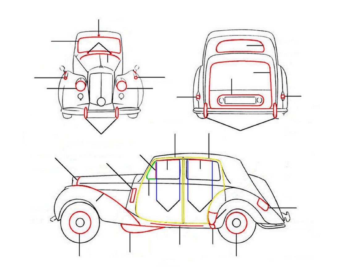 Body seals 1945 - Body Seals