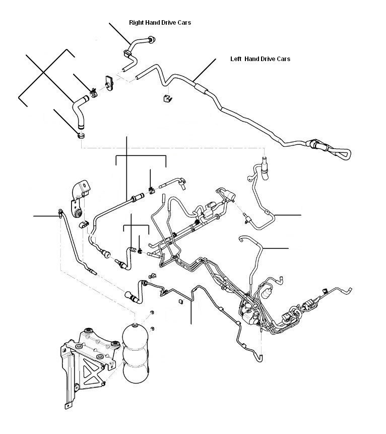 Vacuum pipes GT 2012-2014 V8 - 2012 till 2014